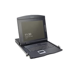 Digitus 17" LCD KVM Console, 16-Port VGA, german Keyboard