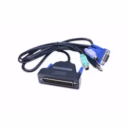 Digitus 19" LCD KVM Console, 1-Port VGA, german Keyboard - Additional view 7