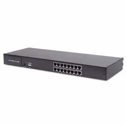 Digitus 17" LCD KVM Console, 16-Port Cat 5, spanish Keyboard