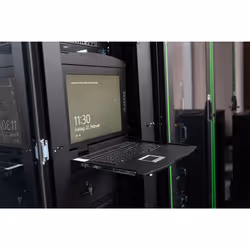 Digitus 19" LCD KVM Console, 16-Port Cat 5, german Keyboard