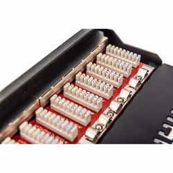 Digitus CAT 6A Patch Panel, shielded, 12-Port, 1HE, 10", black - Additional view 6
