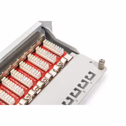 Digitus CAT 6A Patch Panel, shielded, 12-Port, 1HE, 10", grey - Additional view 6