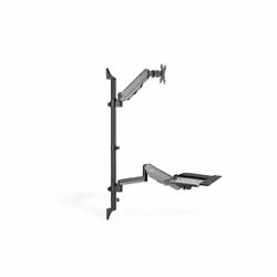 Digitus Flexible wall-mounted Stand/Sit workstation, single monitor - Additional view 4