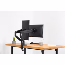 Digitus Universal Dual Monitor Mount with Gas Spring and Clamp Mount - Additional view 7