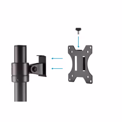 Digitus Universal Single Monitor Pole Mount - Additional view 5