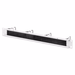 Digitus Cable Management Panel with Steel Rings and Brush Strip for 482.6 mm (19") Cabinets, 1U - Additional view 4
