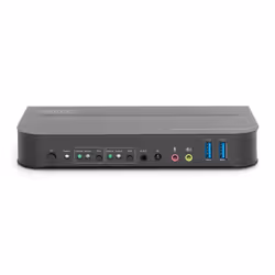Digitus KVM Switch, 2-Port, 4K60Hz, 2 x DP in, 1 x DP/HDMI out - Additional view 4