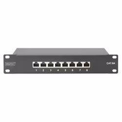 Digitus CAT 6A, class E patch panel, shielded, black - Additional view 4