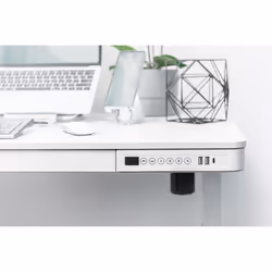 Digitus Electric Height-Adjustable Desk with USB-Charger and Drawer