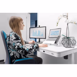Digitus Electric Height-Adjustable Desk with USB-Charger and Drawer - Additional view 7