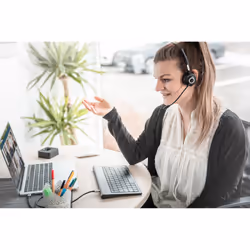 Digitus On Ear Bluetooth Headset with Docking Station - Additional view 4