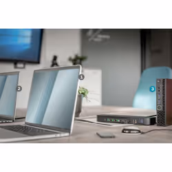 Digitus KVM Switch, 4-Port, 4K60Hz, 4 x DP in, 1 x DP/HDMI out - Additional view 4
