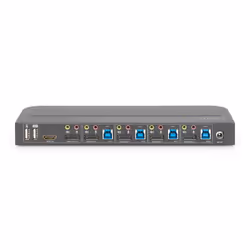 Digitus KVM Switch, 4-Port, 4K60Hz, 4 x DP in, 1 x DP/HDMI out - Additional view 7