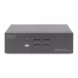 Digitus KVM Switch, 4 Port, Dual Display, 4K, DisplayPort® - Additional view 4