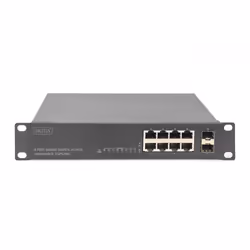 Digitus 8 Port Gigabit Switch, 10 inch, Unmanaged, 2 Uplinks