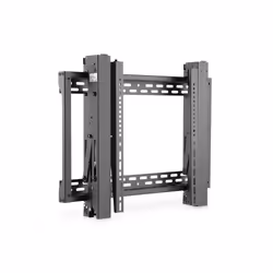 Digitus Pop-Out Video Monitor Wall Mount, 45-70", 177.8 cm (70"), 200 x 200 mm, 600 x 400 mm, -2 - 4°, Steel, Black