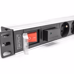Digitus Socket strip with aluminum profile, surge protection and switch, 7-way CEE 7/5 sockets, 2 m cable - Additional view 4
