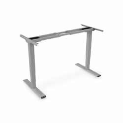 Digitus Electrically Height-Adjustable Table Frame, dual motor, 3 levels, gray, 100 kg, Electric, 35 mm/sec, Straight, 2 leg( ...