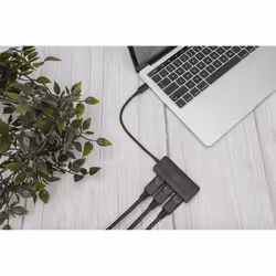 Digitus 3-Port MST Video Hub (USB-C™ -> 3x DisplayPort) - Additional view 4