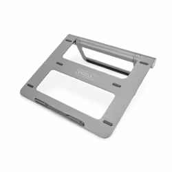 Digitus Variable Notebook Stand with 7-Port Pop-Out USB-C™ Docking Station, Laptop stand, Grey, Aluminium, 360°, USB 3.2 Gen ...