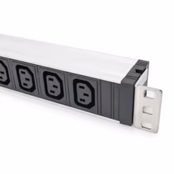 Digitus Socket Strip with Aluminum Profile, 9-way, IEC C14 input - Additional view 4