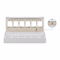Digitus Desktop Modular Blank Patch Panel, shielded, 6-port - Additional view 5