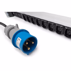 Digitus Basic IT PDU, 1-phase 32A, 24 x C13, 4 x C19, 3 m supply cable, IEC 60309 32 A plug - Additional view 5