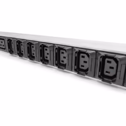 Digitus Basic IT PDU, 3-phase 16A, 24 x C13, 3 x C19, 3 m supply cable, IEC 60309 16 A plug - Additional view 5
