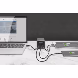 Digitus 4-port universal USB charging adapter, 150W GaN