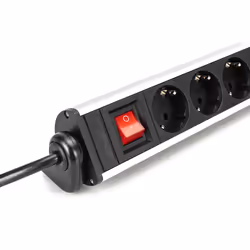 Digitus 6-way office power strip with 3x USB ports - Additional view 5