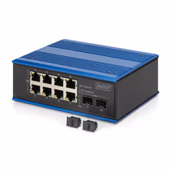 Digitus Industrial 8 +2 port Gigabit Ethernet switch - Additional view 4