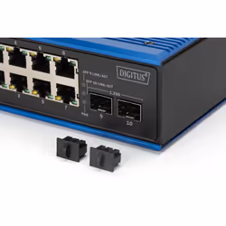 Digitus Industrial 8 +2 port Gigabit Ethernet switch - Additional view 5