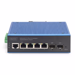Digitus Industrial 4+2 -Port L2 managed Gigabit Ethernet Switch - Additional view 4