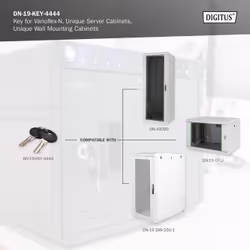 Digitus Key for wall-mounted enclosure SOHO PRO, DN-1019, DN-DVR-1 - Additional view 5