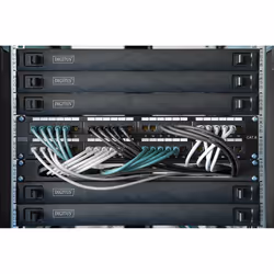 Digitus Cat. 6A keystone module, shielded with intelligent cable manager - 48 pcs. - Additional view 5