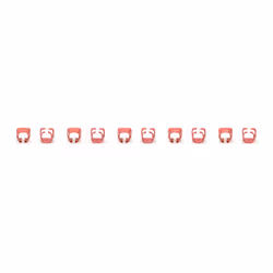 Digitus Color clips for Patch cable - Red - Additional view 5