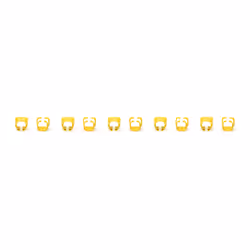 Digitus Color clips for Patch cable - Yellow - Additional view 5