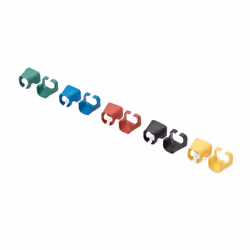Digitus Color clips for Patch cable -Mixed (20 pcs. in each Red, Green, Blue, Yellow, Black) - Additional view 4