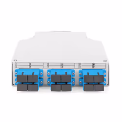 Digitus Fiber optic DIN rail box, OS2, equipped, with SC adapter and pigtail - Additional view 6