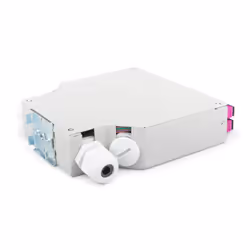 Digitus Fiber optic DIN rail box, MM-OM4, assembled, with SC adapter and pigtail - Additional view 4