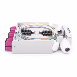 Digitus Fiber optic DIN rail box, MM-OM4, assembled, with SC adapter and pigtail - Additional view 5