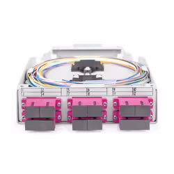 Digitus Fiber optic DIN rail box, MM-OM4, assembled, with SC adapter and pigtail - Additional view 6