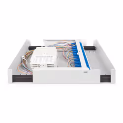 Digitus Fiber optic wall-mounted housing, singlemode, equipped, 24 x LC DX adapter and pigtail - Additional view 4