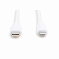 Digitus Lightning silicone connection cable, USB-C - Lightning, 2m, white - Additional view 5