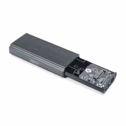 Digitus USB M.2 hard disk enclosure, SSD, external, NVMe, 40Gbps, USB 4.0, aluminum, toolfree - Additional view 5