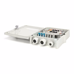 Digitus FTTH/FTTB Distribution box, assembled, OS2, 12 fibers, LC/PC - Additional view 4