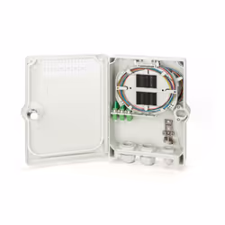 Digitus FTTH/FTTB Distribution box, assembled, OS2, 12 fibers, LC/APC - Additional view 4