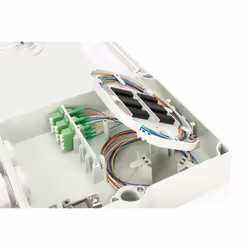 Digitus FTTH/FTTB Distribution box, assembled, OS2, 12 fibers, LC/APC - Additional view 8