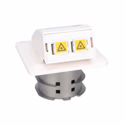 Digitus FTTH fiber optic flush-mounted wall outlet, for SC/LC adapter - Additional view 6