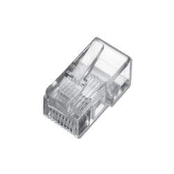Digitus Modular plug for round cable, unshielded, 100 pcs.